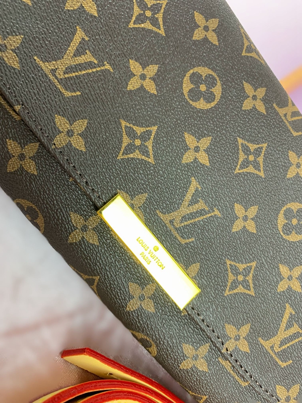 ルイヴィトンバッグ素材ディテール